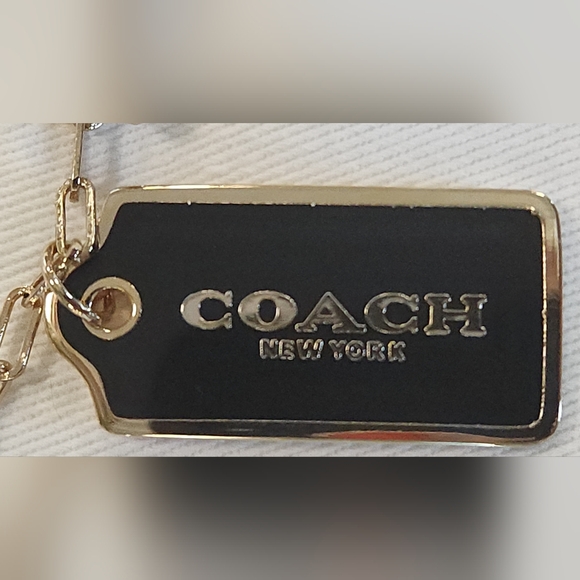 Coach Gold Rexy Hang Tag Charm Necklace - Picture 6 of 9